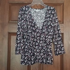 Liz Claiborne wrap blouse